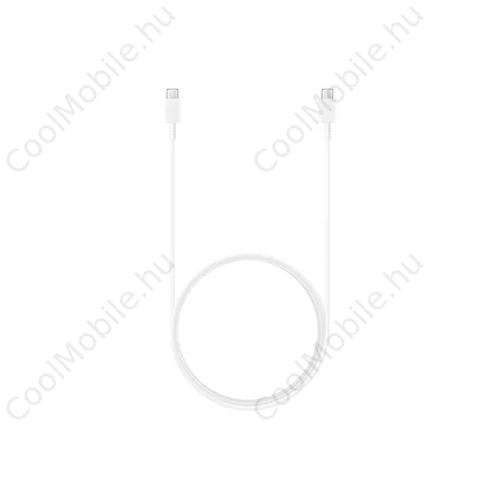 EP-DX310JWE Samsung USB-C/USB-C Adatkábelt 3A 1.8m fehér