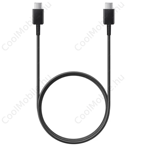 EP-DA705BBE Samsung USB-C/USB-C adatkábel 3A 1m fekete - csomagolás nélküli gyártói