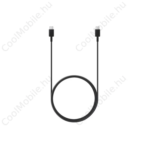 EP-DX510JBE Samsung USB-C/USB-C adatkábel 5A 1.8m fekete - csomagolás nélküli gyártói
