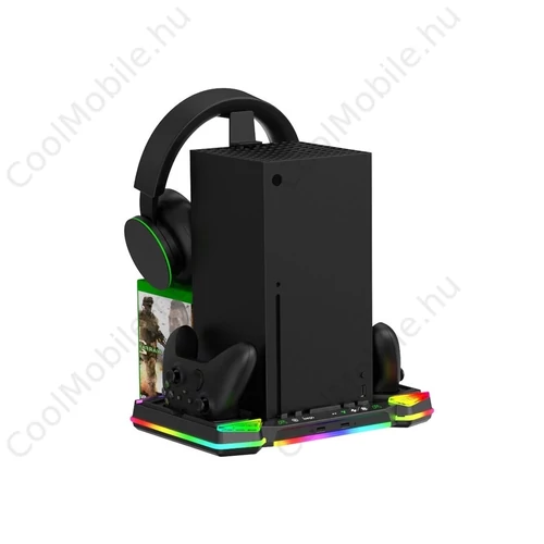 iPega XBX025S Multifunkcionális töltőállvány hűtéssel az Xbox készülékhez