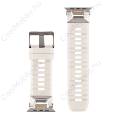 Tactical Tough szíj Apple Watch Ultra készülékhez világosszürke