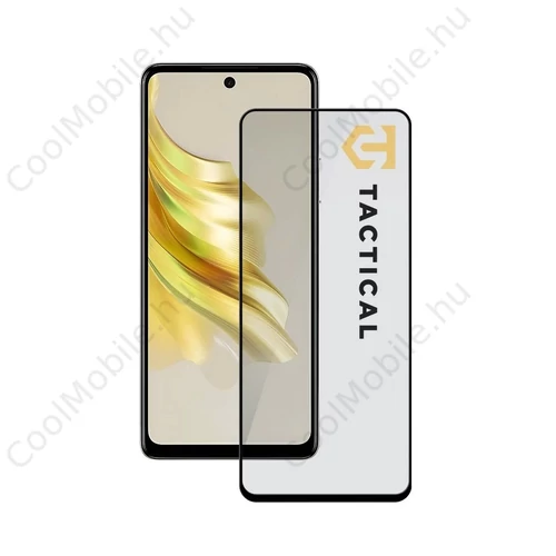 Tactical Glass Shield 5D for Tecno Spark 20 Pro készülékhez fekete