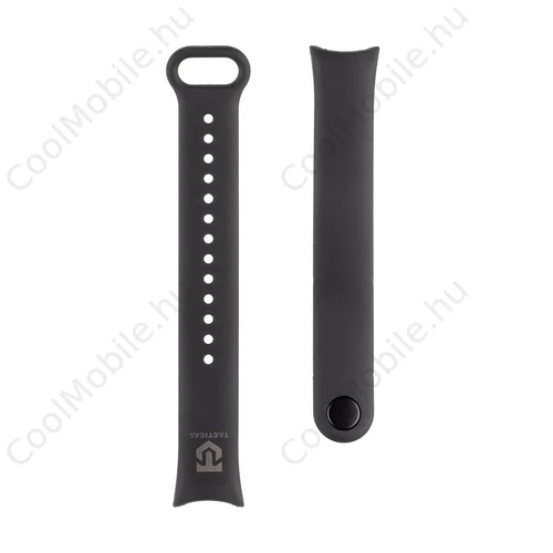 Tactical 846 szilikon szíj Xiaomi Smart Band 8/9 készülékhez fekete