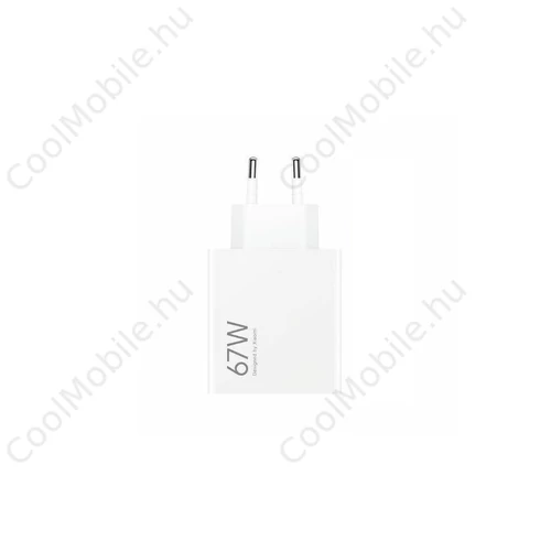 Xiaomi MDY-15-ET USB-A 67W utazási töltő fehér - csomagolás nélküli gyári