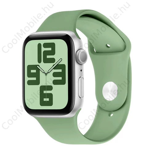 OBAL:ME szilikon csuklószíj Apple Watch készülékhez 42-49mm M-L zöld