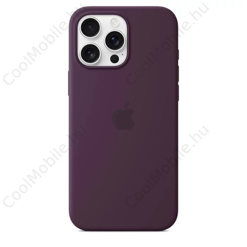 MYYW3ZM/A Apple Silicone Magsafe tok iPhone 16 Pro Max készülékhez szilva