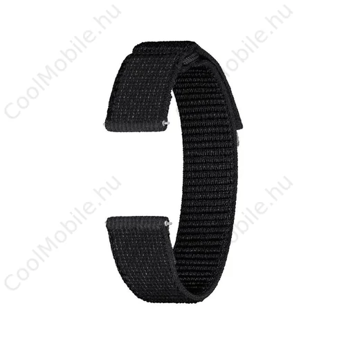ET-SVR93SBE Samsung Galaxy Watch 6/6 Classic készülékhez szövet szíj S/M fekete