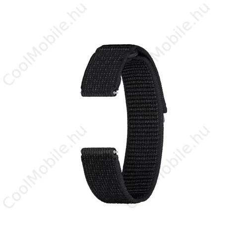 ET-SVR94LBE Samsung Galaxy Watch 6/6 Classic készülékhez szövet szíj M/L fekete