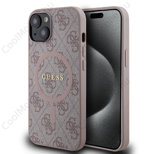 Guess 4G tok iPhone 14 készülékhez rózsaszín