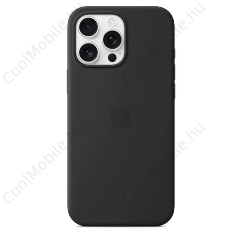 MYYT3ZM/A Apple Silicone Magsafe tok iPhone 16 Pro Max készülékhez fekete