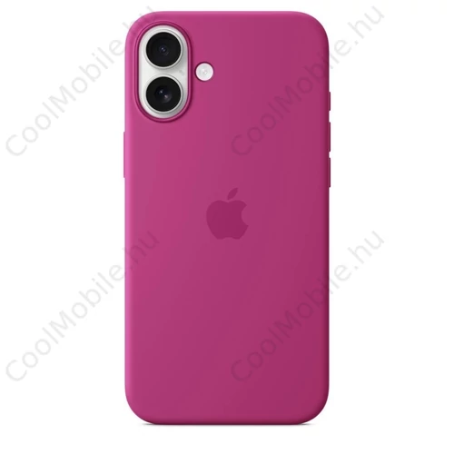 MYYE3ZM/A Apple Silicone Magsafe tok iPhone 16 Plus készülékhez fukszia