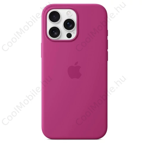 MYYX3ZM/A Apple szilikon tok Magsafe rendszerrel iPhone 16 Pro Max készülékhez fukszia