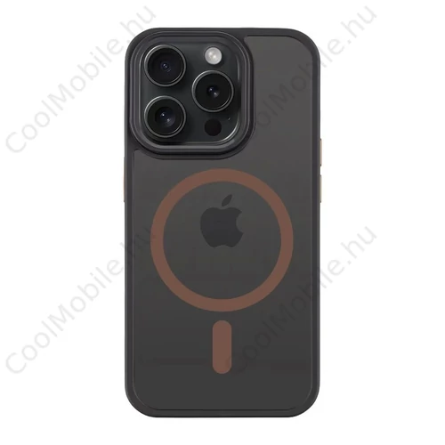 Tactical MagForce Hyperstealth 2.0 tok iPhone 15 Pro készülékhez Moucha Moose fekete