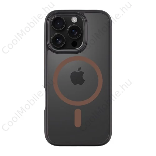 Tactical MagForce Hyperstealth 2.0 tok iPhone 16 Pro készülékhez Moucha Moose fekete