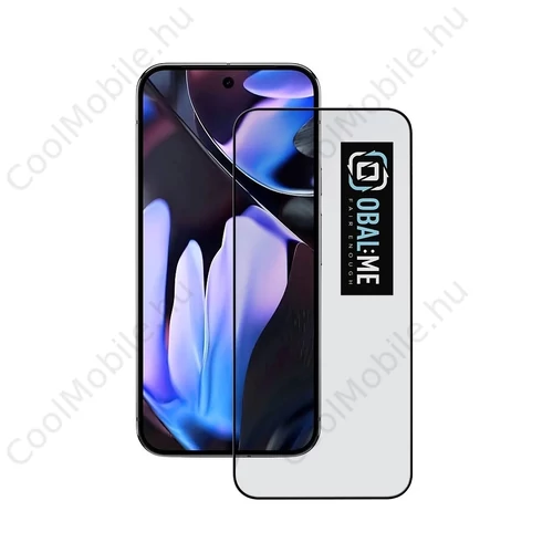 OBAL:ME 5D üveg kijelzővédő Google Pixel 10 Pro XL készülékhez fekete