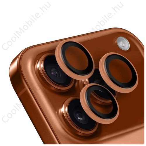 OBAL:ME lencsevédő Apple iPhone 17 Pro/17 Pro Max készülékhez narancssárga