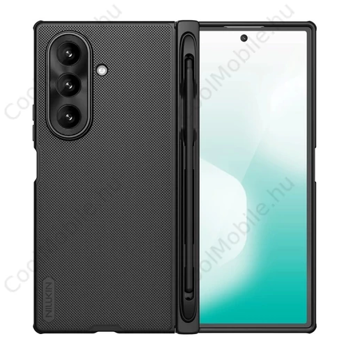 Nillkin Super Frosted FOLD Pen Slot háttok Samsung Galaxy Z Fold 7 készülékhez fekete