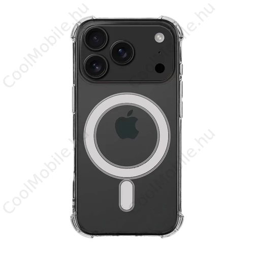 Tactical MagForce Plyo tok Apple iPhone 17 Pro készülékhez átlátszó