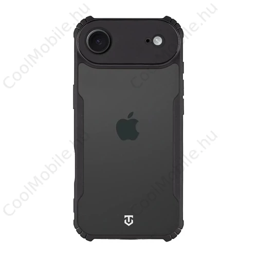 Tactical Quantum Stealth tok Apple iPhone 17 Air készülékhez, átlátszó/fekete
