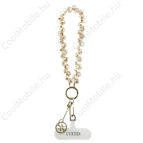 Guess Univerzális csuklópánt Crystals 4G Charm arany