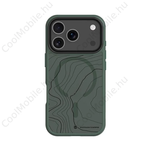 Tactical MagForce Hyperstealth Sika tok iPhone 17 Pro készülékhez erdő zöld