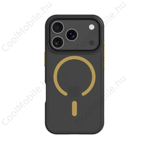 Tactical MagForce Hyperstealth 2.0 Tok iPhone 17 Pro készülékhez fekete/sárga