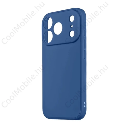 OBAL:ME Matte TPU tok Apple iPhone 17 Pro készülékhez sötétkék