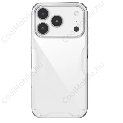 Nillkin Nature TPU PRO tok Apple iPhone 17 Pro készülékhez átlátszó
