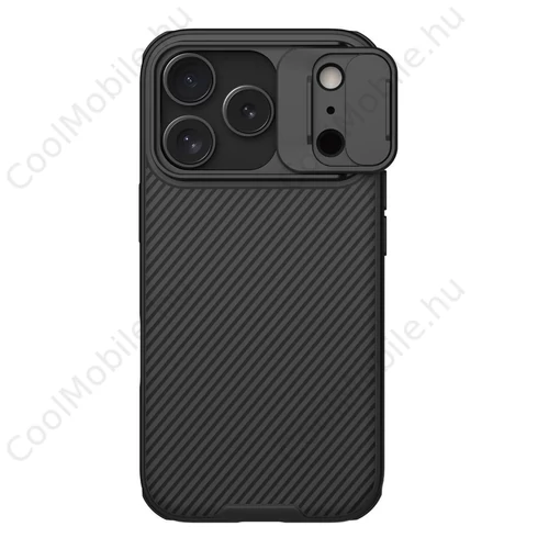 Nillkin CamShield PRO tok Apple iPhone 17 Pro készülékhez fekete