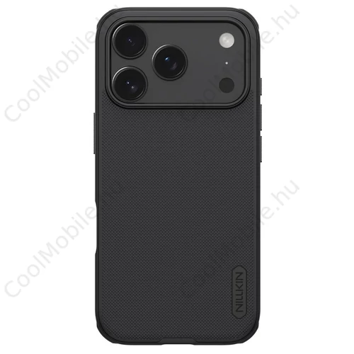 Nillkin Super Frosted PRO hátoldali tok az Apple iPhone 17 Pro készülékhez fekete