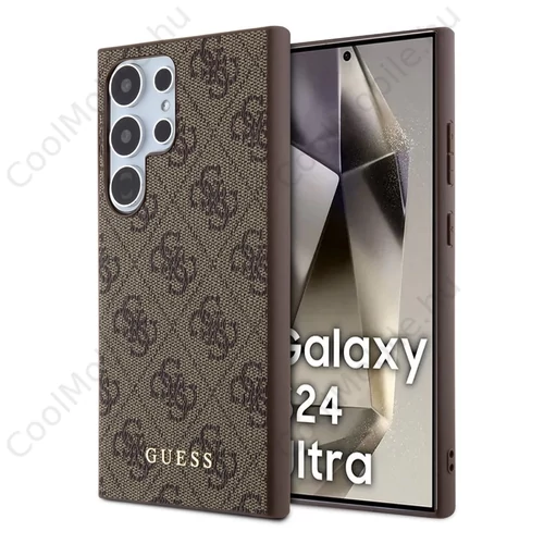 Guess 4G tok Samsung Galaxy S24 Ultra készülékhez barna