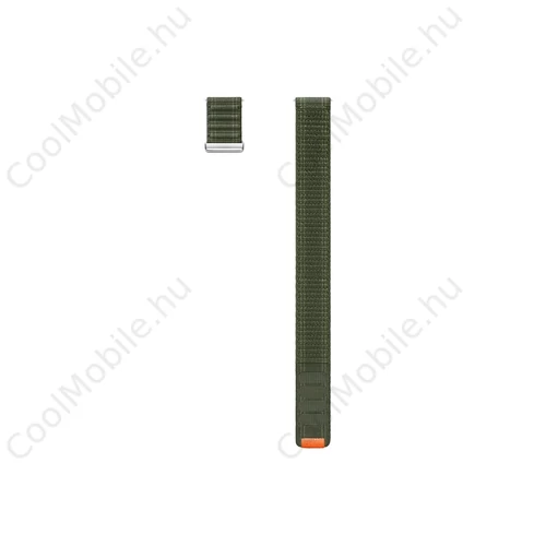 ET-SVL30SKE Samsung Galaxy Watch 4/5/6/7 készülékhez szövet szíj 20mm S/M zöld