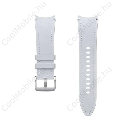 ET-SHR95SSE Samsung Galaxy Watch 6/6 Classic készülékhez bőrszíj (Vegan) S/M ezüst