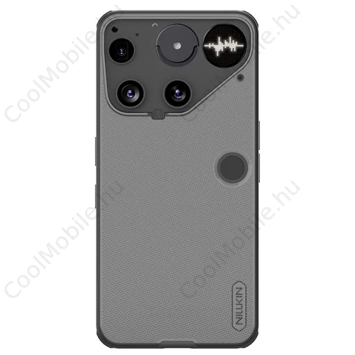 Nillkin Super Frosted PRO tok Nothing Phone 3 készülékhez áttetsző fekete