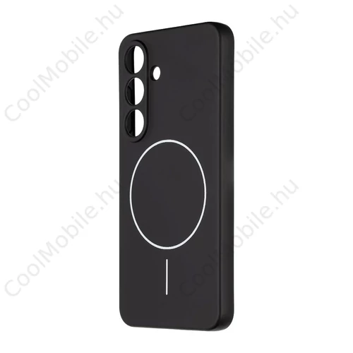 OBAL:ME MagNetix Matte TPU tok Samsung Galaxy S25 készülékhez fekete