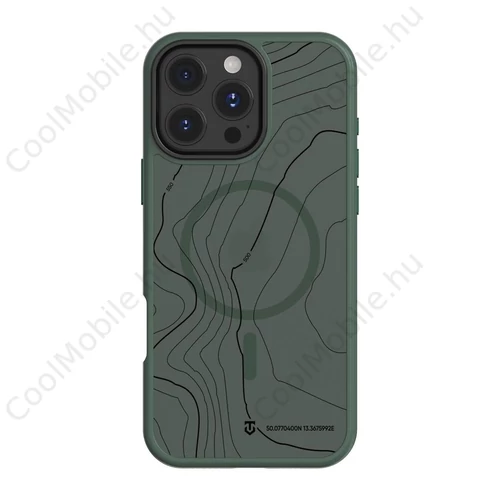 Tactical MagForce Hyperstealth Sika tok iPhone 16 Pro Max készülékhez erdőzöld