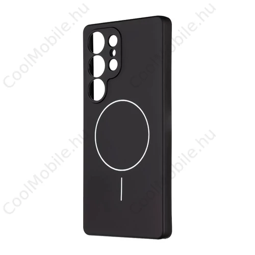 OBAL:ME MagNetix Matte TPU tok Samsung Galaxy S25 Ultra készülékhez fekete