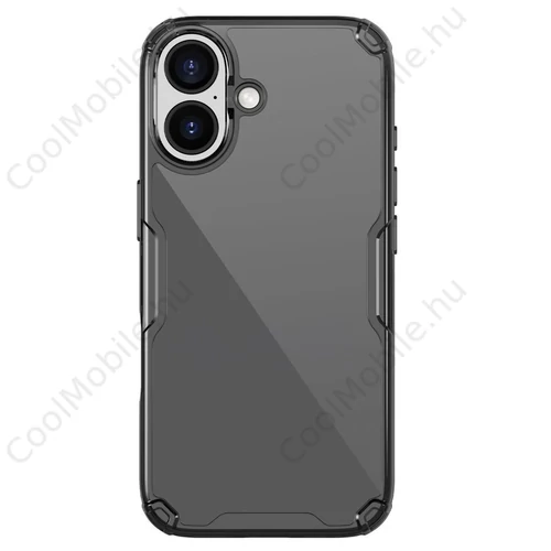 Nillkin Nature TPU PRO tok Apple iPhone 17 készülékhez áttetsző fekete