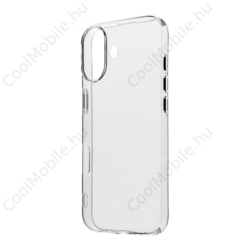 OBAL:ME TPU tok Apple iPhone 17 készülékhez átlátszó
