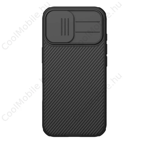 Nillkin CamShield PRO tok Apple iPhone 17 készülékhez fekete