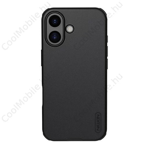 Nillkin Super Frosted PRO hátlap tok Apple iPhone 17 készülékhez fekete