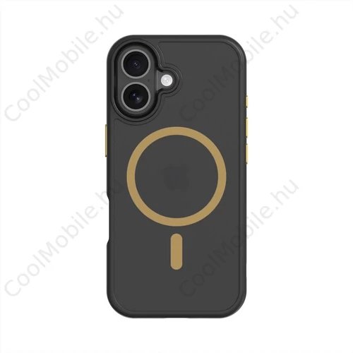 Tactical MagForce Hyperstealth 2.0 tok iPhone 17 készülékhez fekete/sárga