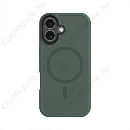 Tactical MagForce Hyperstealth tok iPhone 17 készülékhez erdőzöld