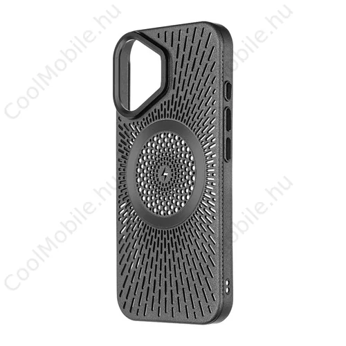 OBAL:ME MagNetix Float tok Apple iPhone 16 készülékhez fekete
