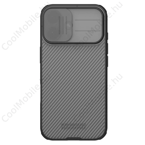 Nillkin CamShield PRO tok Apple iPhone 17 készülékhez átlátszó fekete
