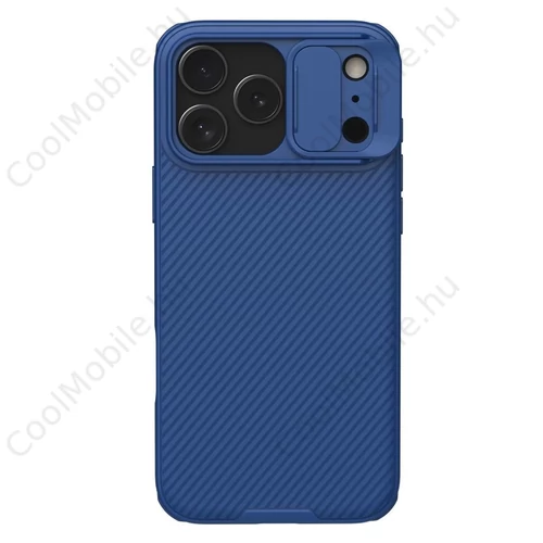 Nillkin CamShield PRO tok Apple iPhone 17 Pro Max készülékhez kék