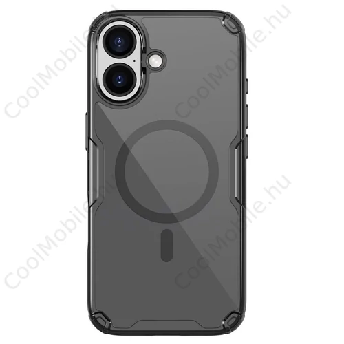 Nillkin Nature TPU PRO Magnetic tok Apple iPhone 17 készülékhez átlátszó fekete
