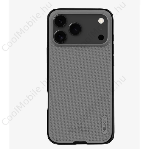 Nillkin Super Frosted PRO tok az Apple iPhone 17 Pro Max készülékhez átlátszó fekete