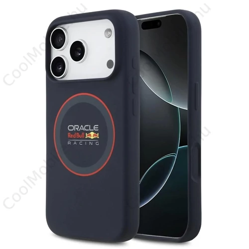 Red Bull Silicone Red Ring MagSafe tok iPhone 17 Pro készülékhez tengerészkék