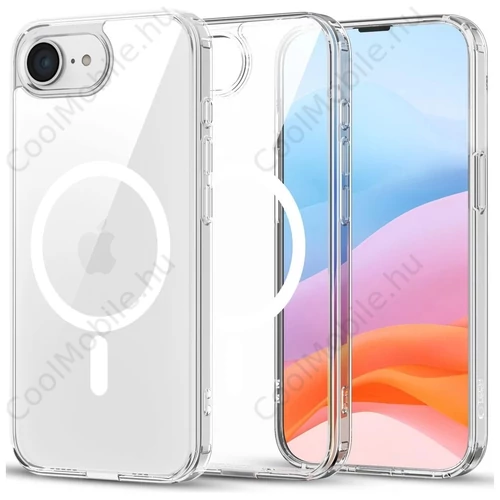  Tech-Protect FLEXAIR MAGSAFE Hybrid átlátszó tok Apple iPhone 16e készülékhez